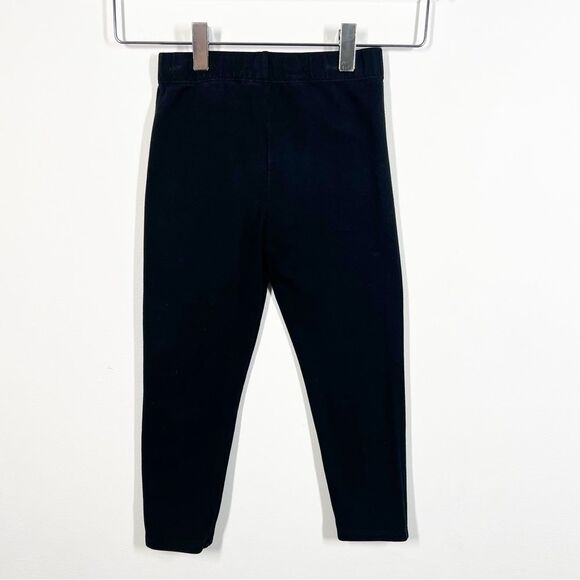 Cynthia Rowley  Girls Size Medium Black Elastic Waist Light Fleece Lined Pants - Picture 3 of 7